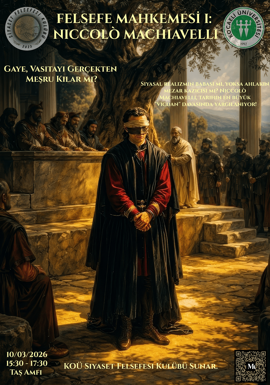 Felsefe Mahkemesi I: Niccolò Machiavelli